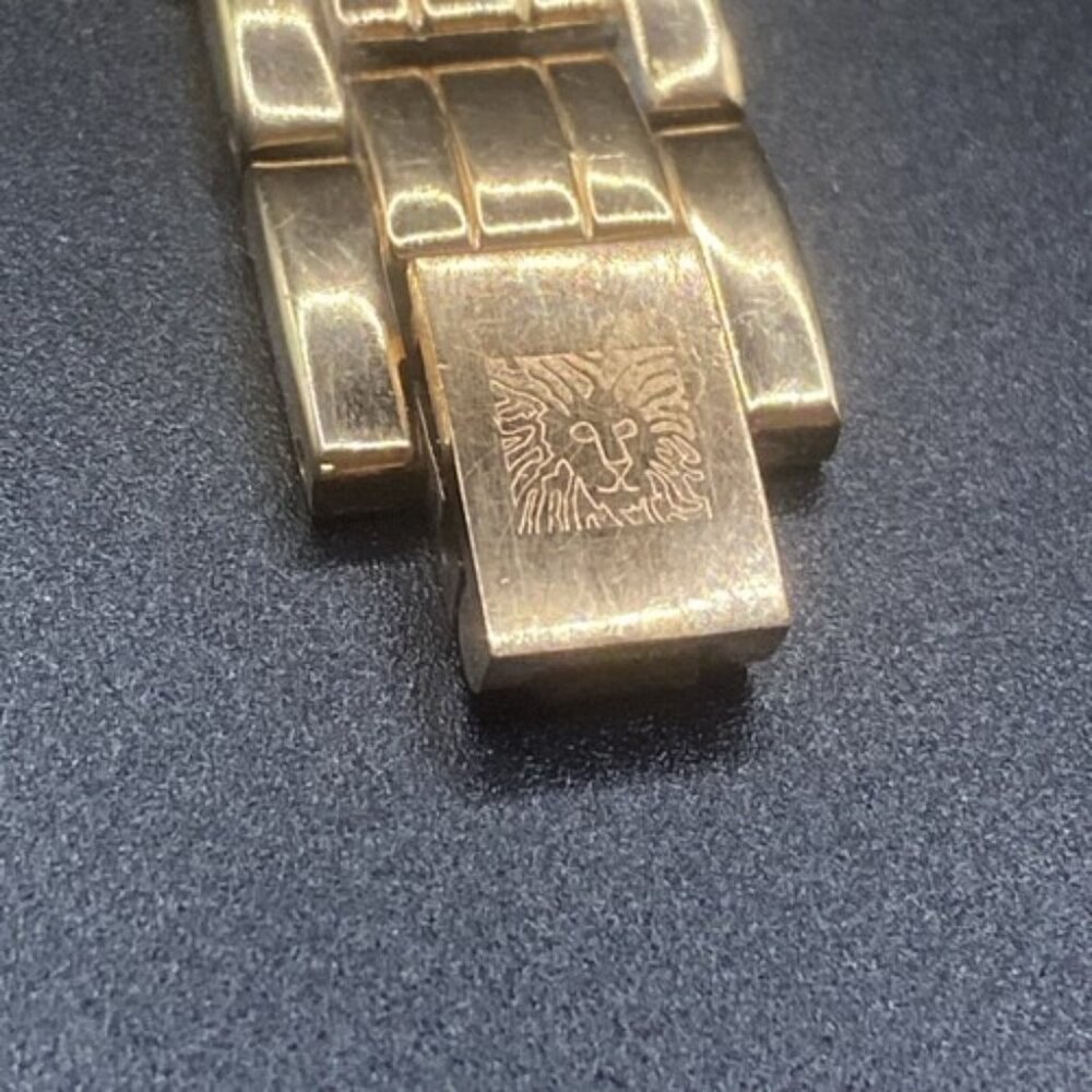 Anne Klein Women Watch Round Dial 26mm Crystals Gold Tone New Battery Runs LOOK - Picture 10 of 14